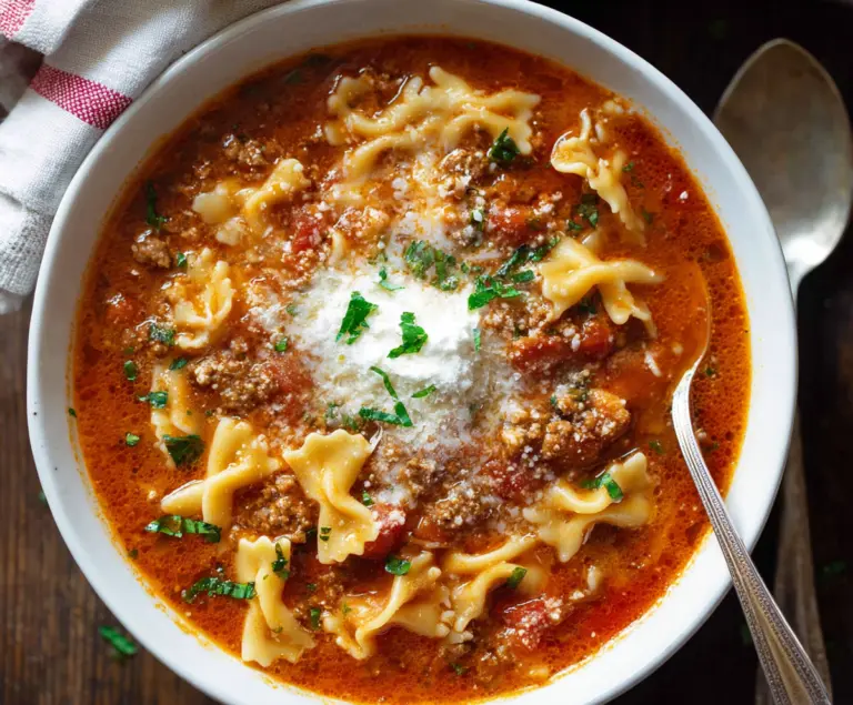 lasagna soup recipe
