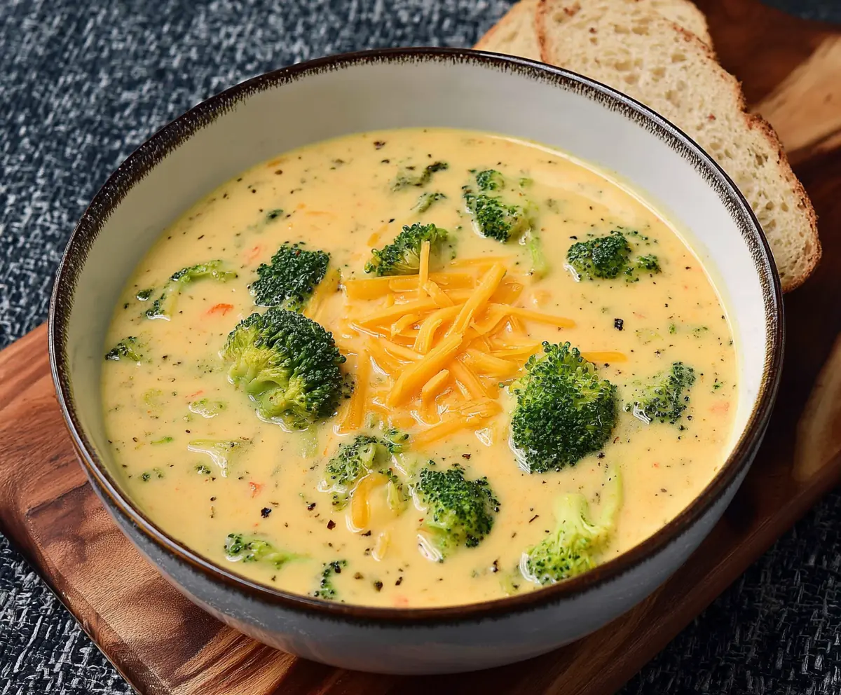 Easy Panera Broccoli Cheese Soup