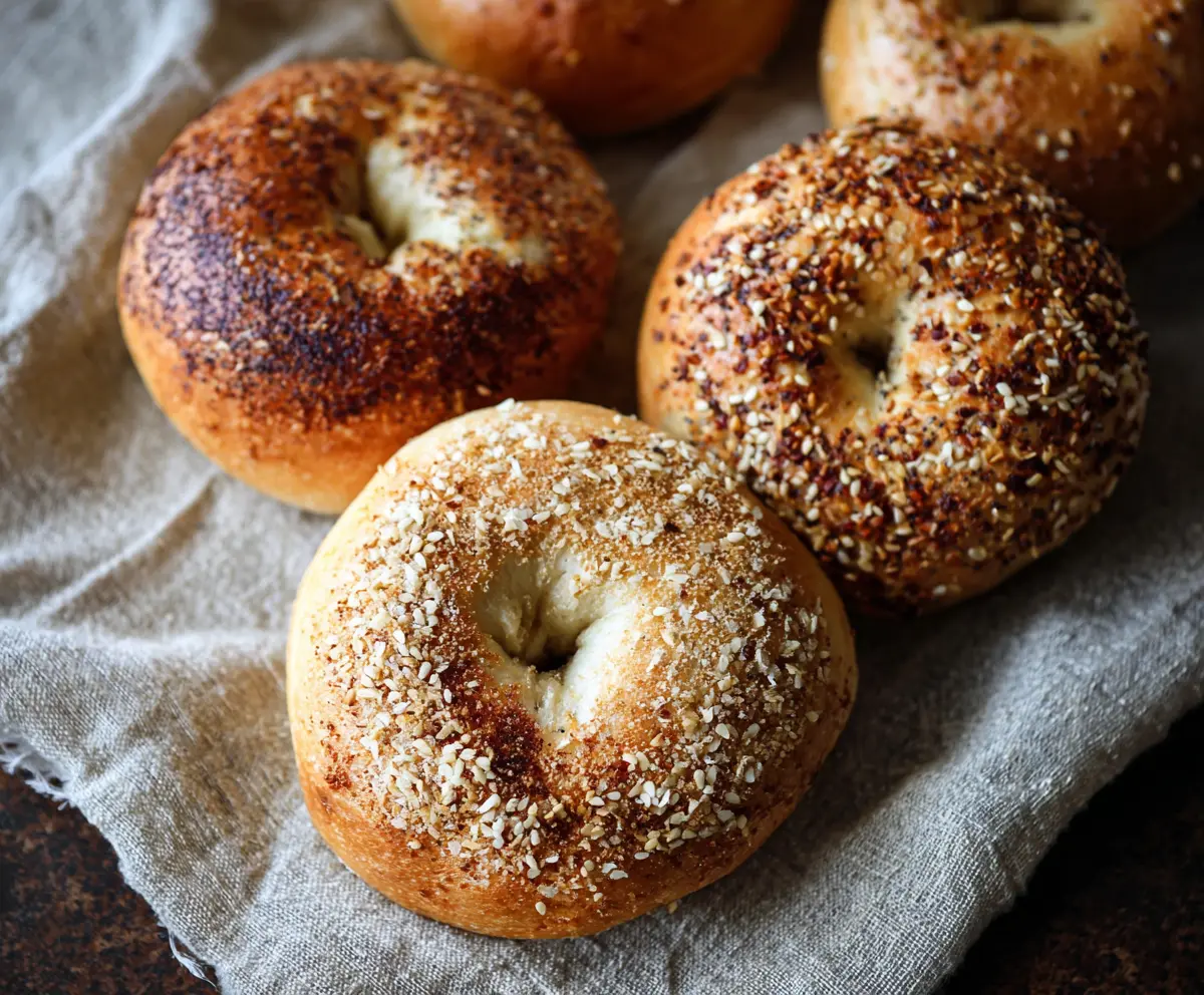 Easy Homemade Sourdough Bagels