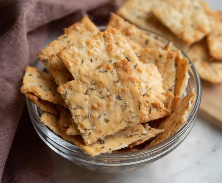 Sourdough Crackers Recipe (3 Ingredients!)