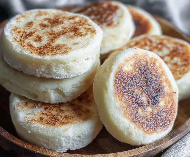 Sourdough Discard English Muffins