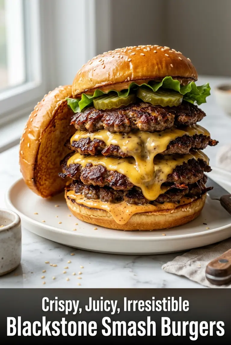 Blackstone Smash Burgers