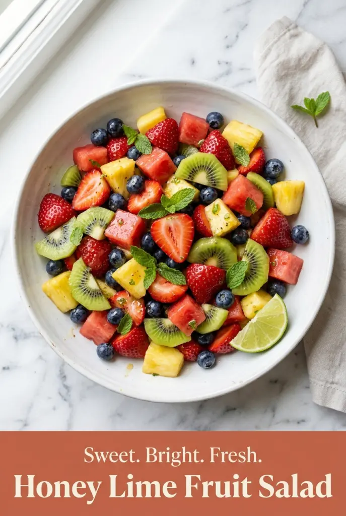 Honey Lime Fruit Salad
