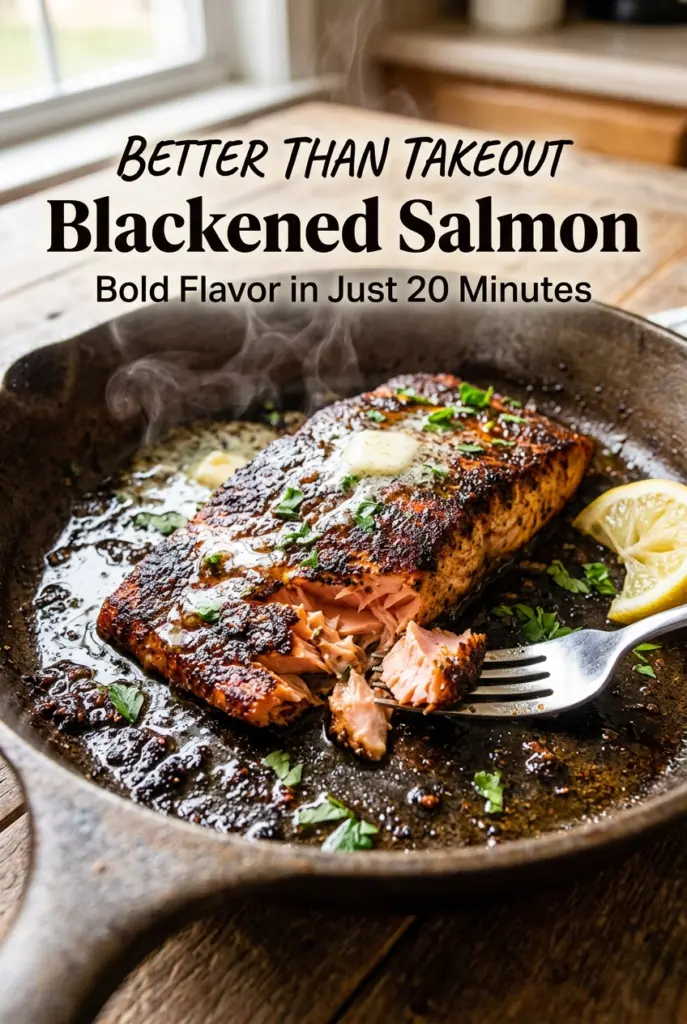 Easy Blackened Salmon Recipe