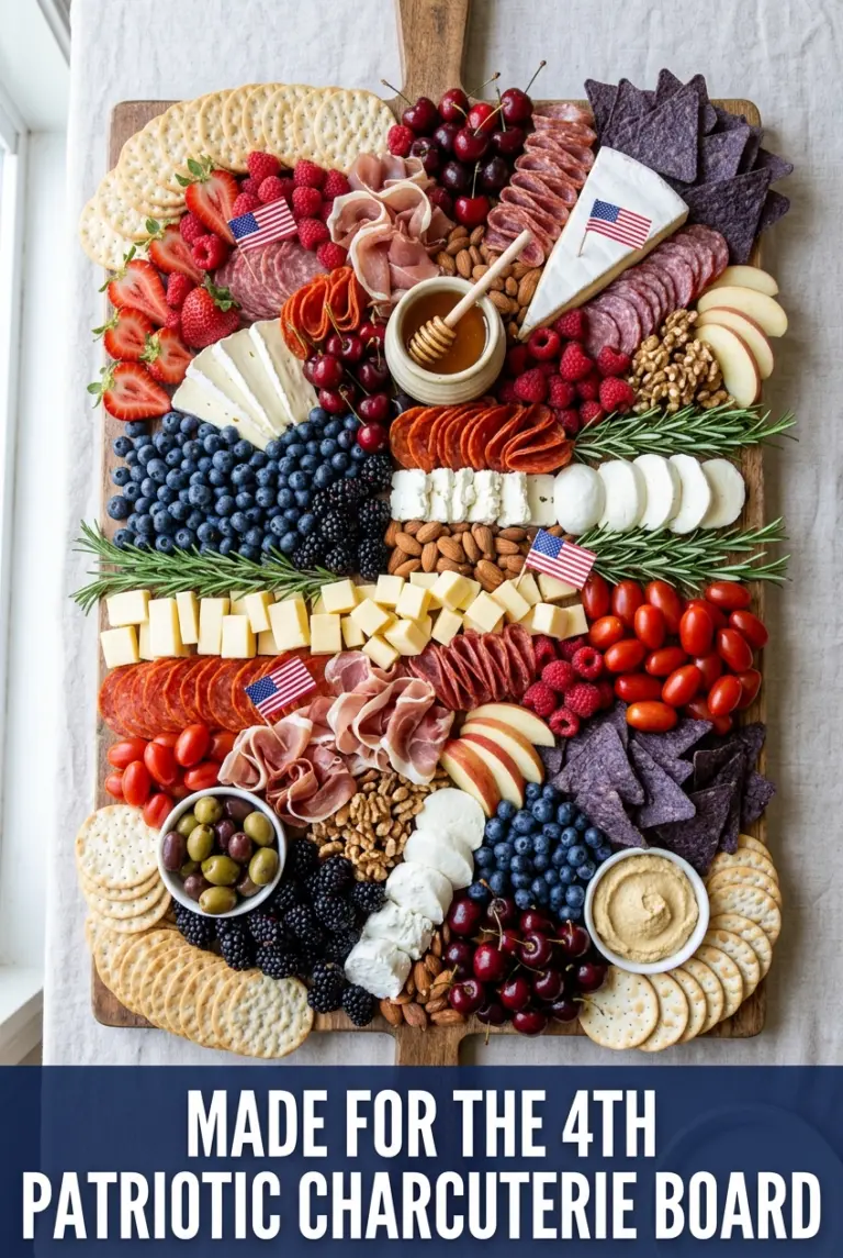 Patriotic Charcuterie Board