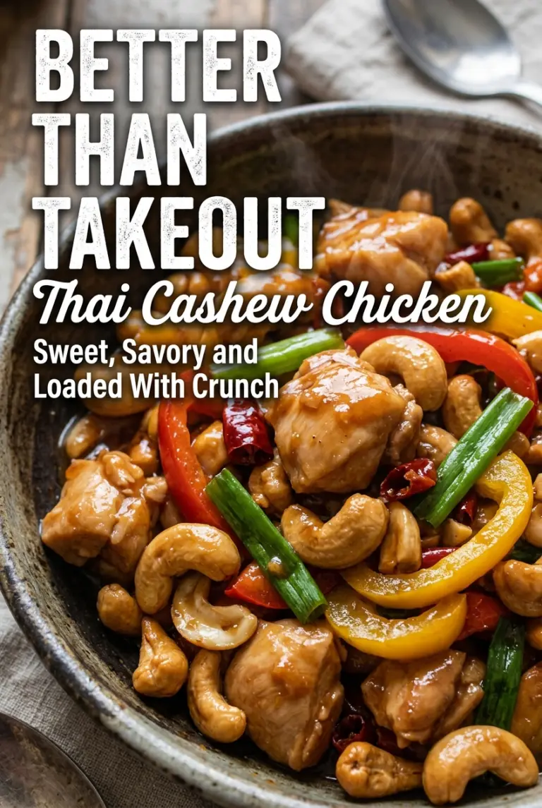 Thai Cashew Chicken
