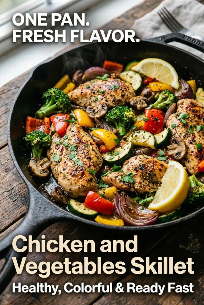 Chicken and Vegetables Skillet