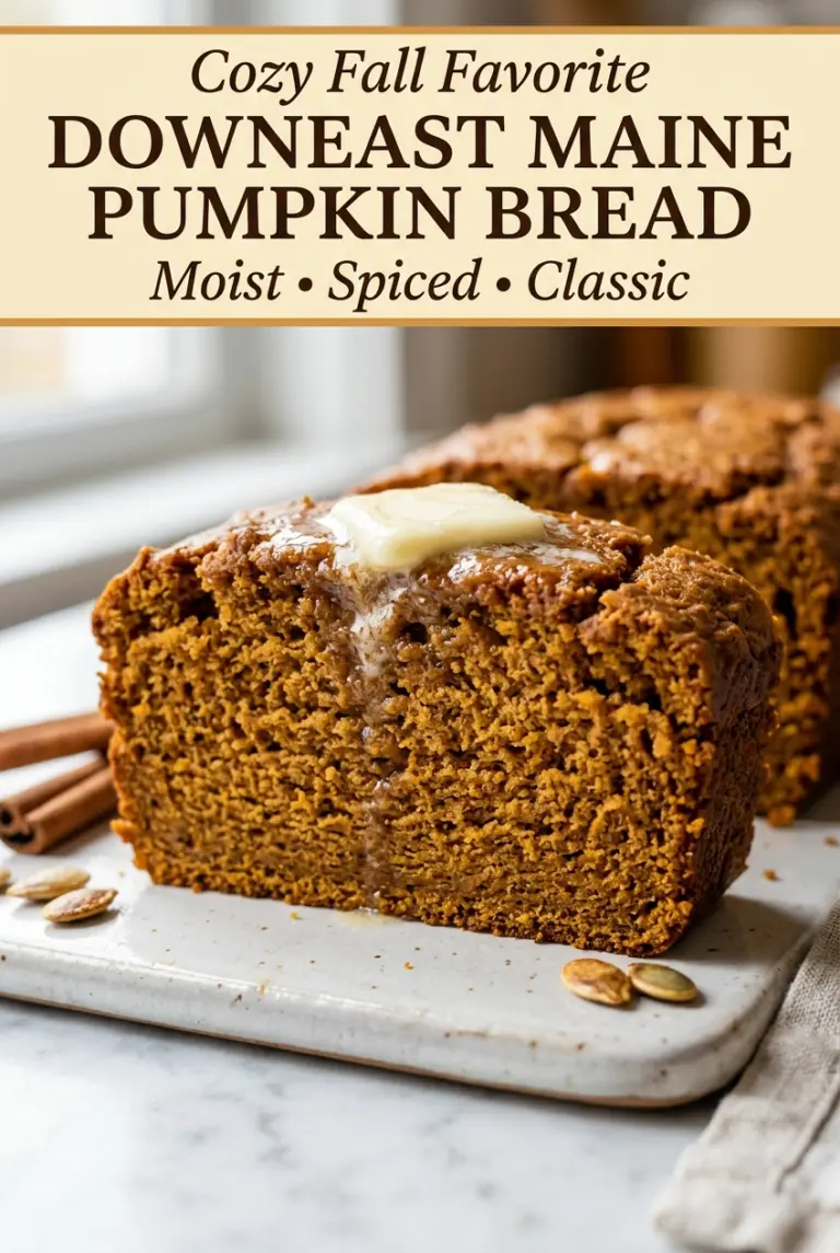 Downeast Maine Pumpkin Bread