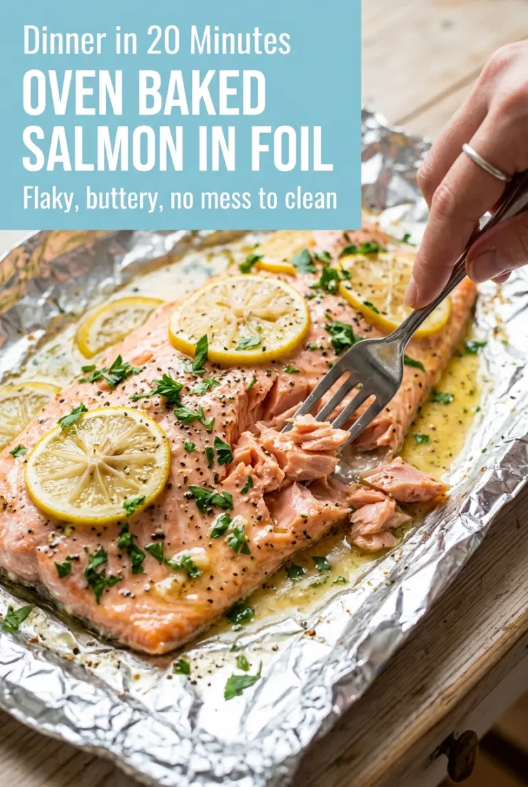 Oven Baked Salmon in Foil