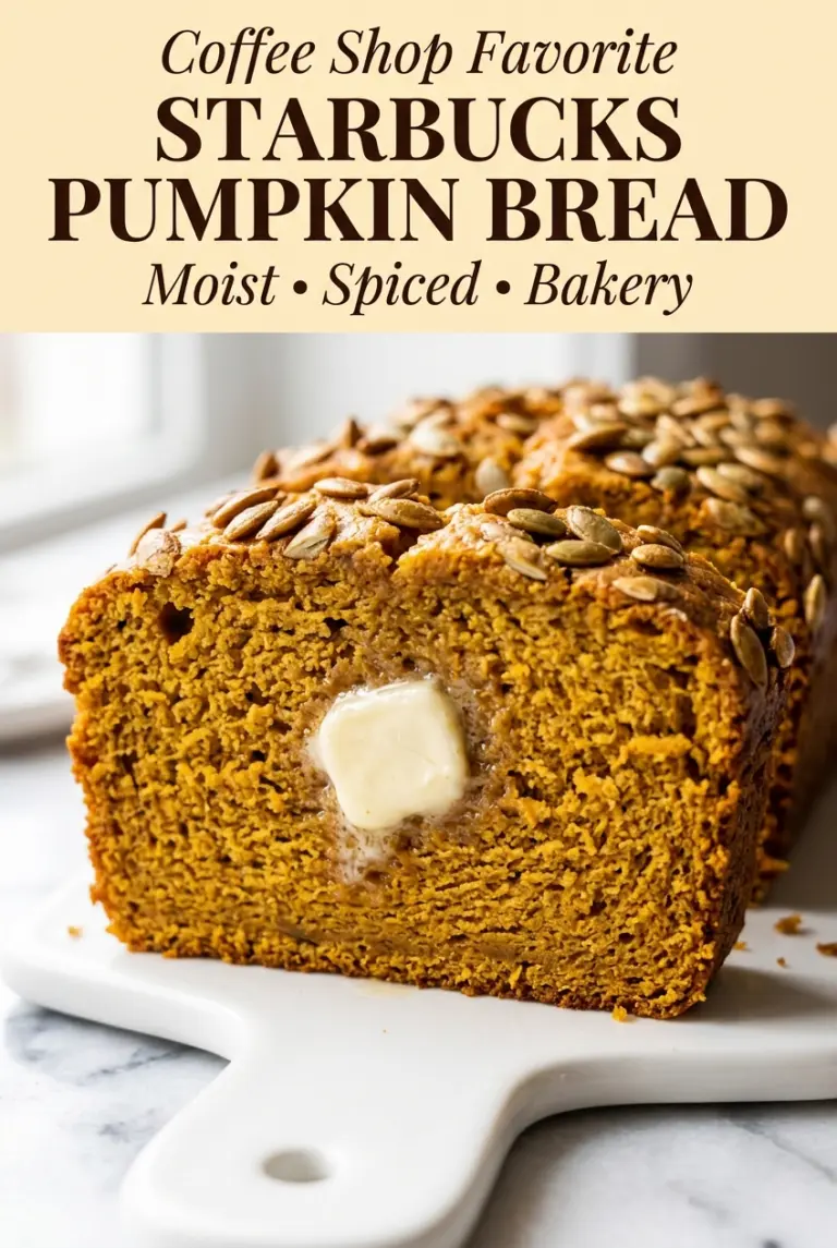 Starbucks Pumpkin Bread