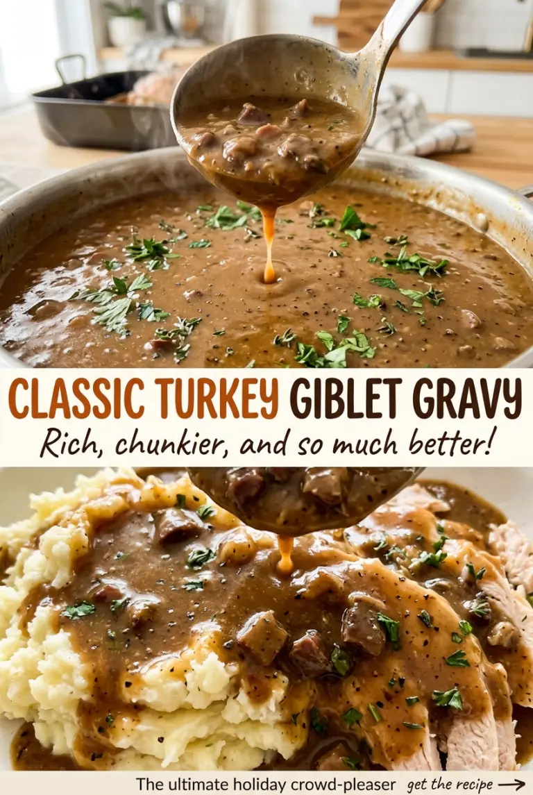 Classic Turkey Giblet Gravy