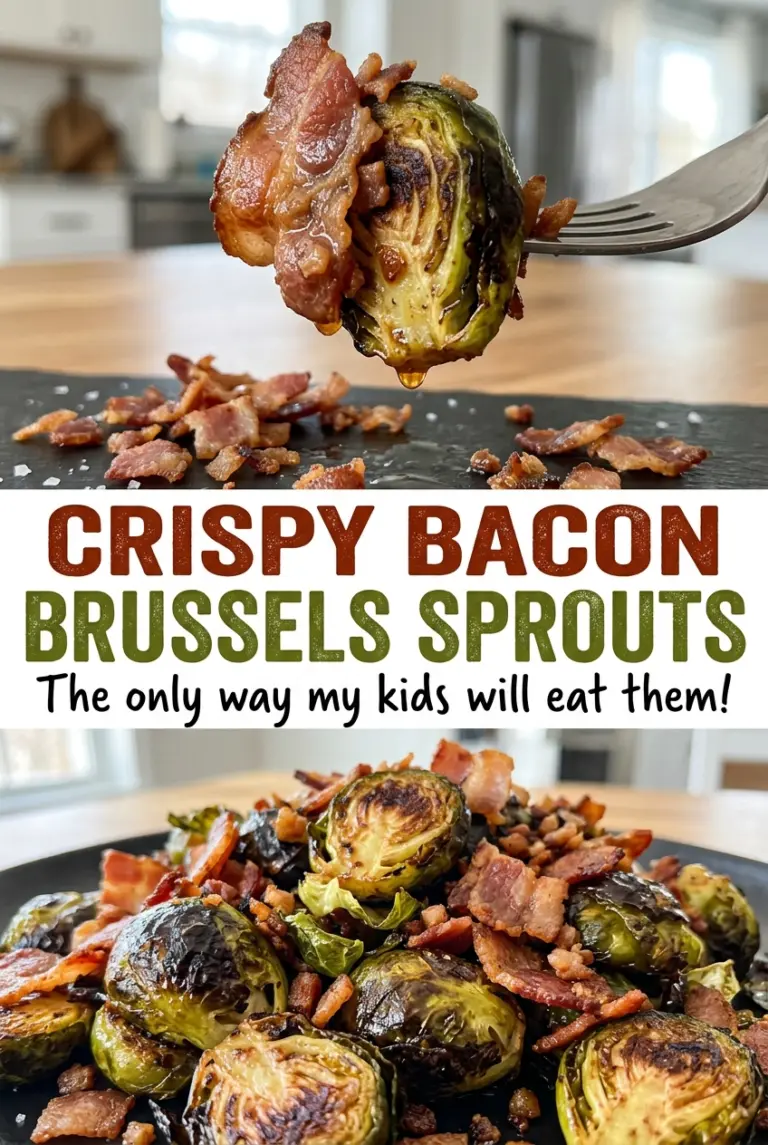 Crispy Bacon Brussels Sprouts
