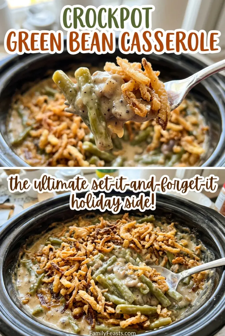 Crockpot Green Bean Casserole
