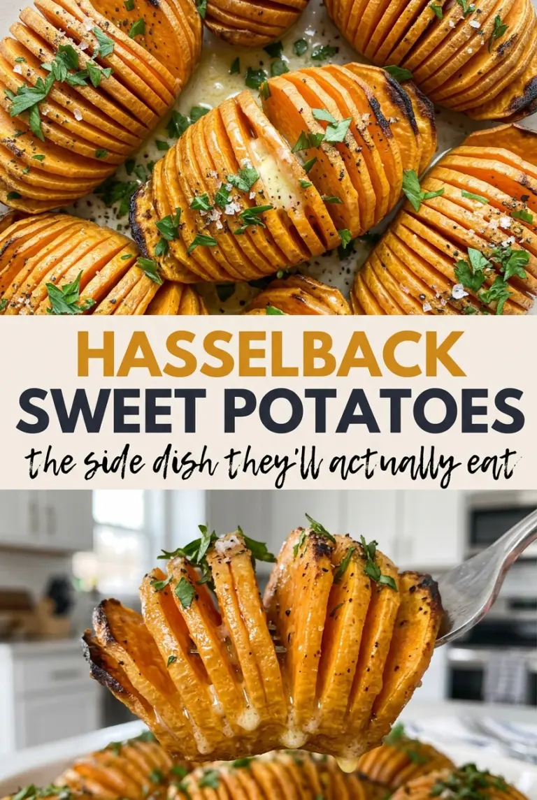 Hasselback Sweet Potatoes