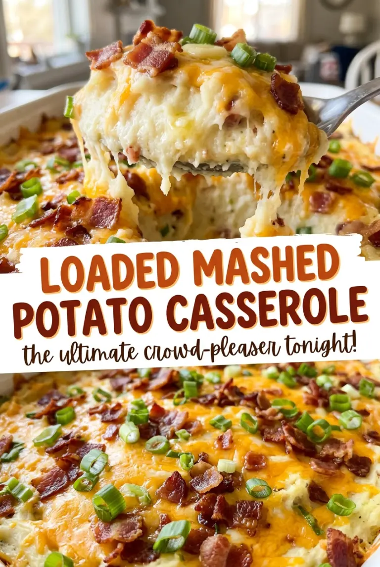 Loaded Mashed Potato Casserole