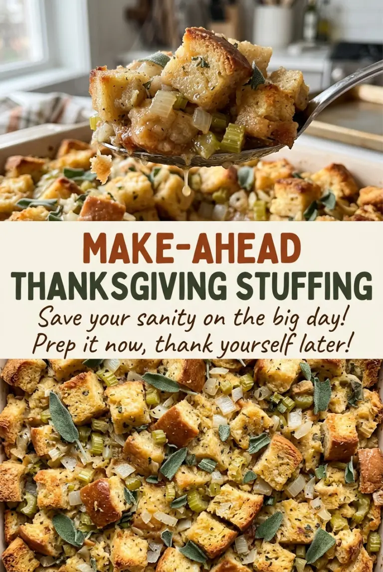 Make-Ahead Thanksgiving Stuffing