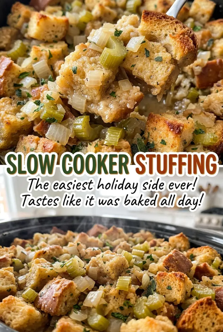 Slow Cooker Stuffing