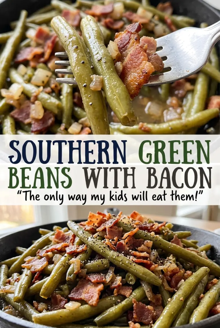 Southern Green Beans with Bacon