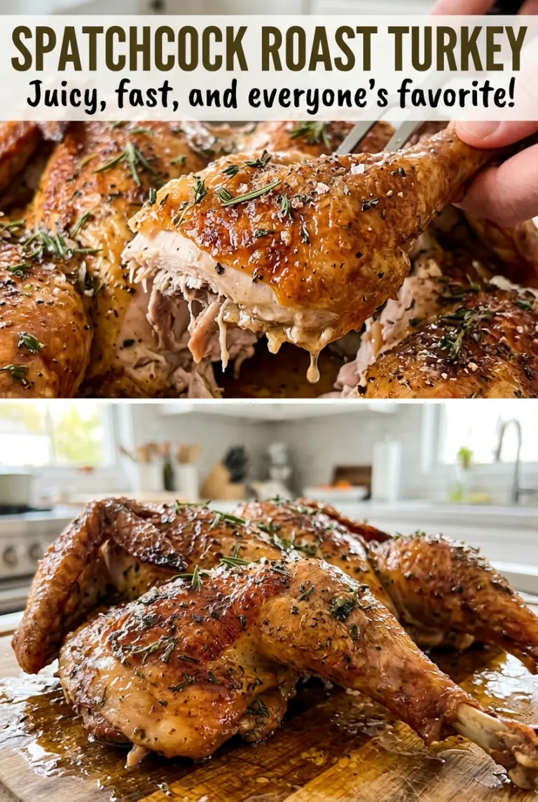 Spatchcock Roast Turkey